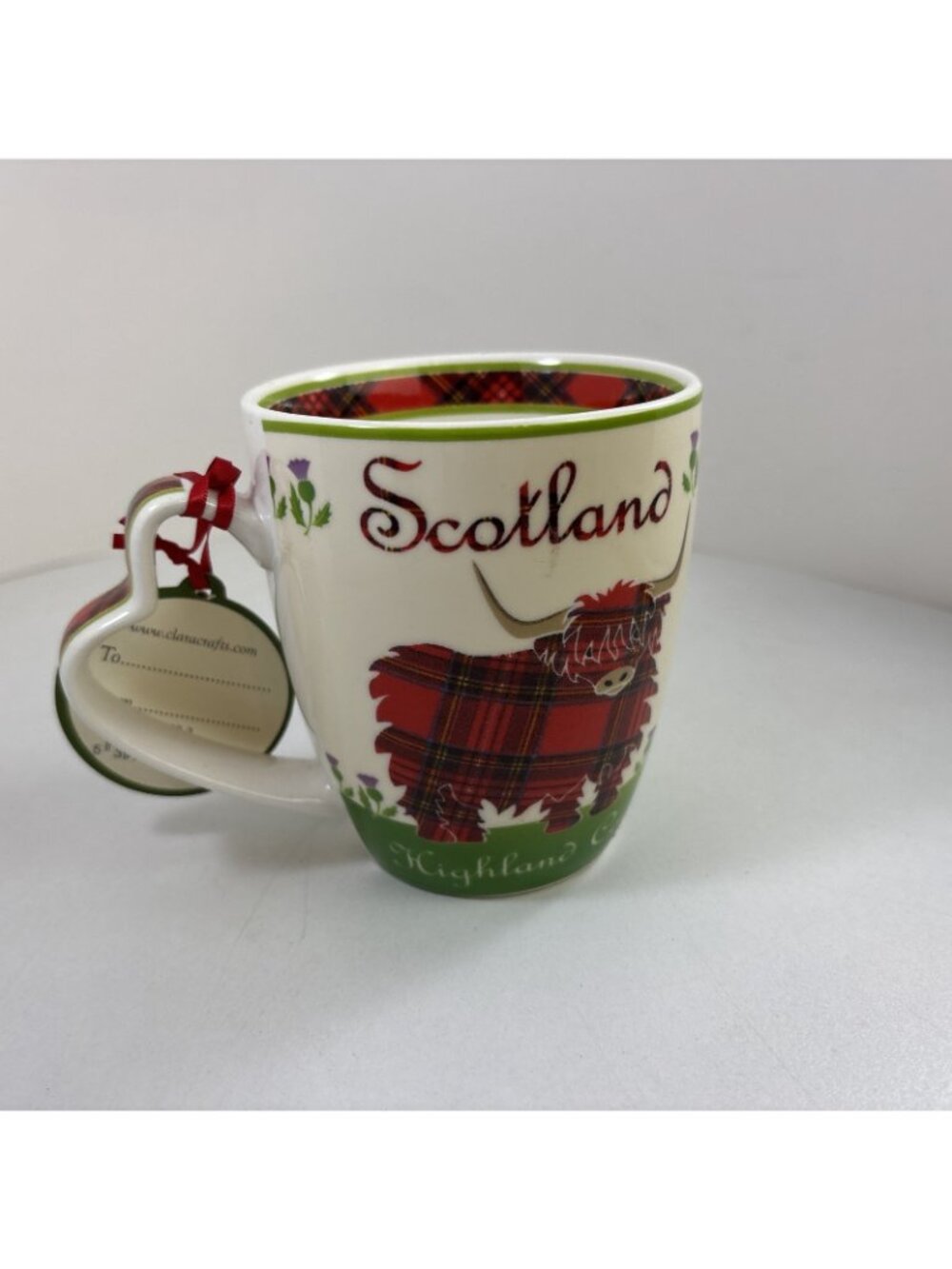 Scotland Higland Cow Mug Porcelain  Cup 13 fl oz by Royal Tara - Picture 3 of 8